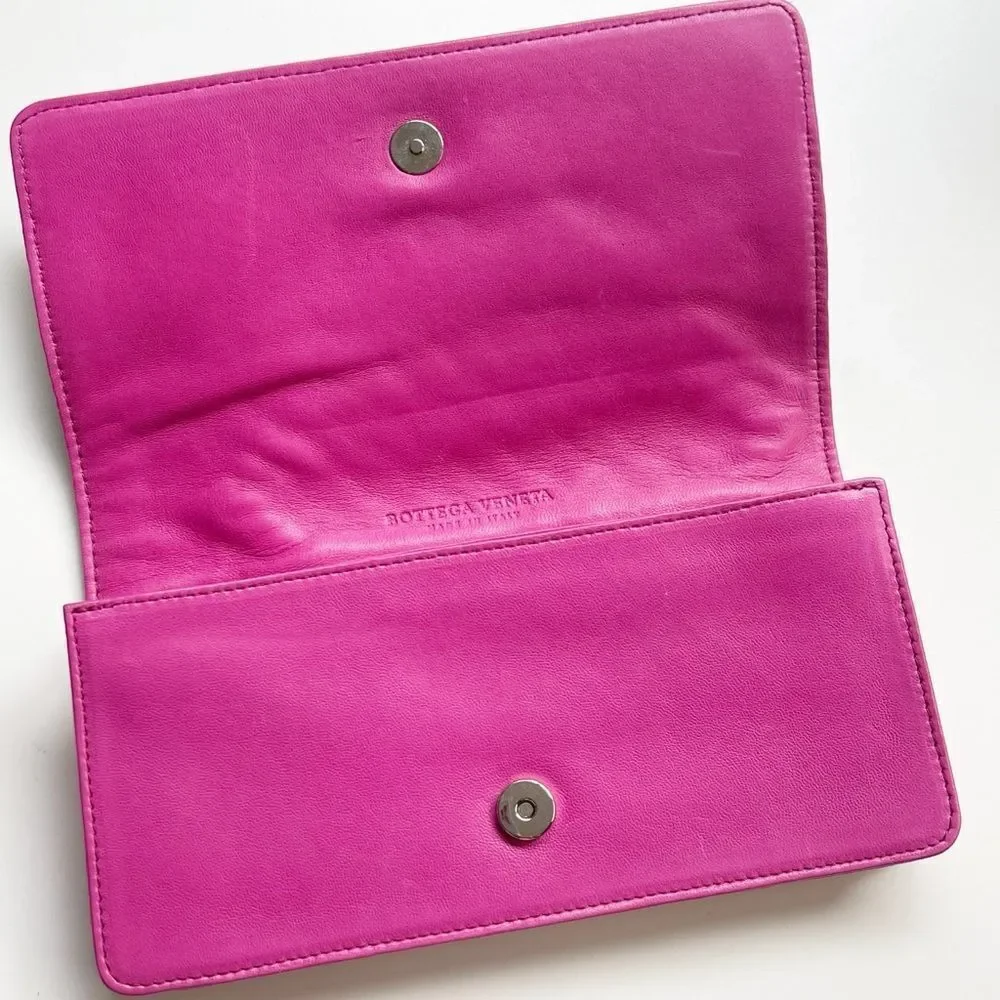 Bottega Veneta Multicolor patchwork Clutch wallet 2004